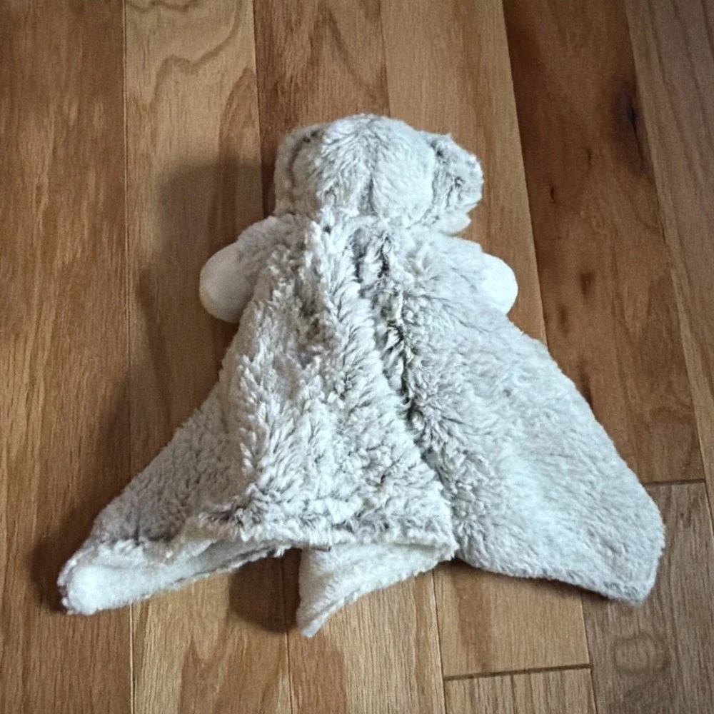 Blankets Beyond Elephant Security Blanket Lovie Plush Gray‎ Faux Fur Soft Baby